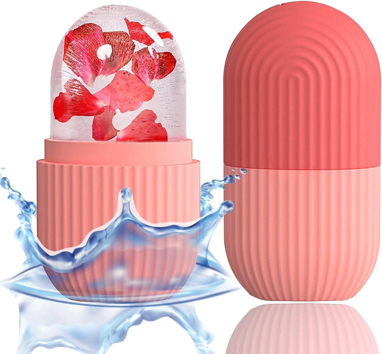 Silicone Ice Cube Roller Massager for Face