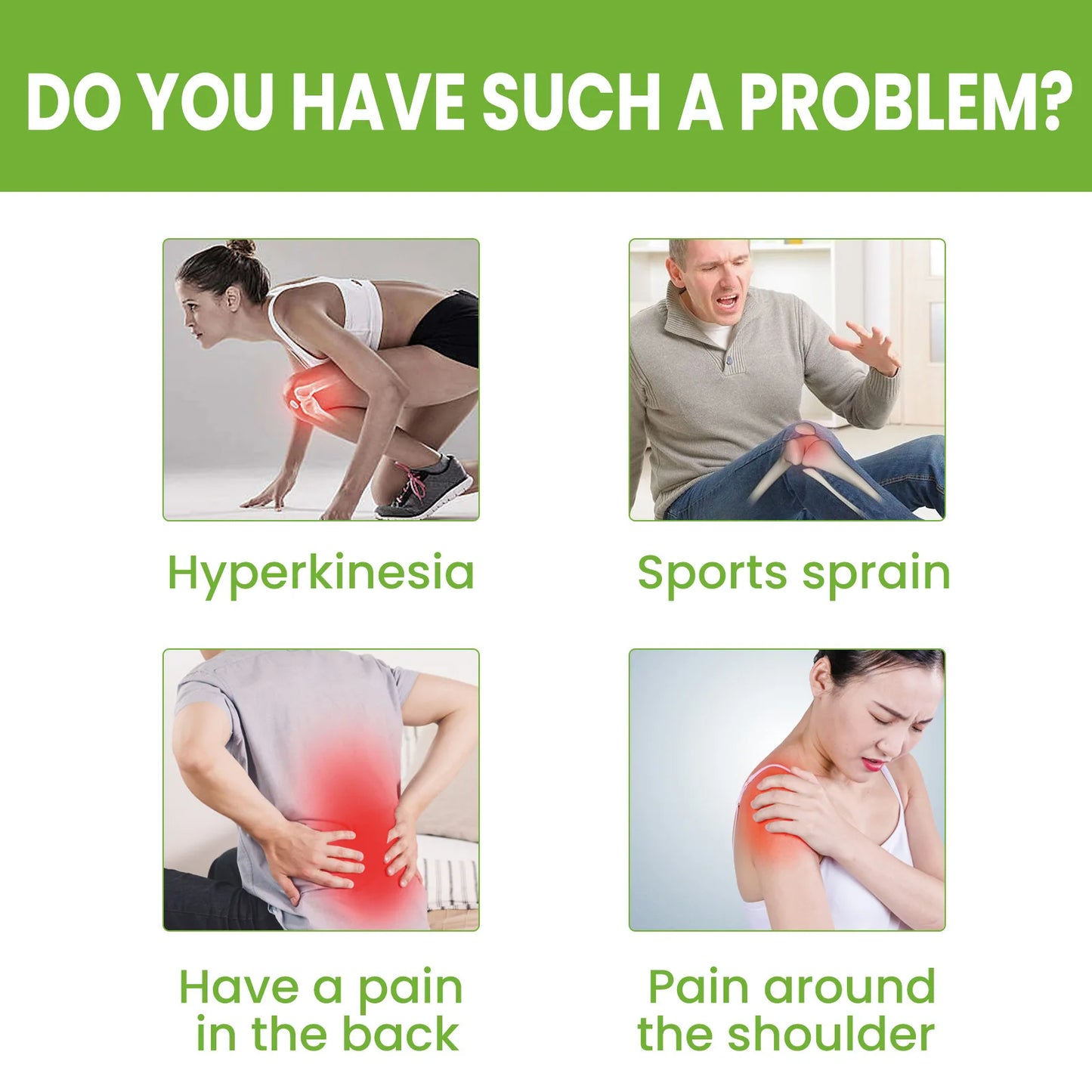 10Pc Herbal Pain Relief Knee Patch