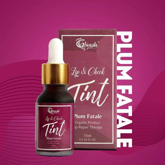 Glash Lip & Cheek Tint | Long-Lasting Waterproof Tint | Natural Blush & Lip Color | Lightweight & Smooth Formula