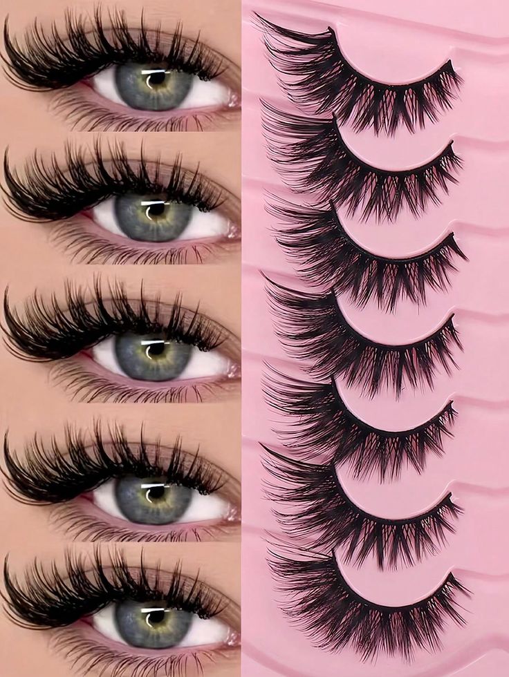 120PCS Wispy Cluster Lashes | 8–16mm D Curl Fluffy Lash Extensions