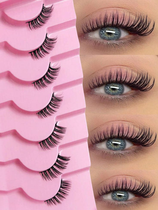 120PCS Wispy Cluster Lashes | 8–16mm D Curl Fluffy Lash Extensions