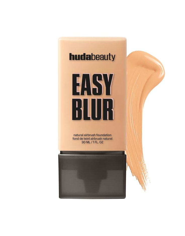 Huda Beauty Easy Blur Foundation – Angel Food 110N, 30ml | Flawless Matte Finish & Lightweight Coverage
