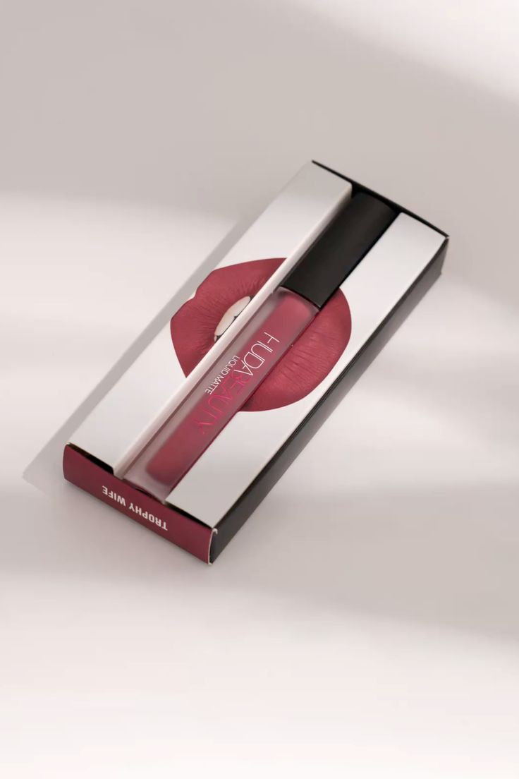 Huda Beauty Lip Matte Lipstick – Gossip Girl | Long-Lasting, Lightweight & Highly Pigmented Matte Finish