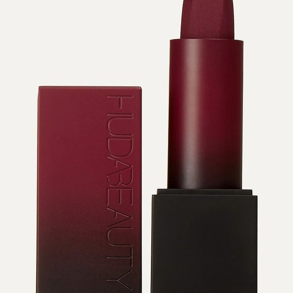 Huda Beauty Power Bullet Matte Lipstick – Ultra-Pigmented, Long-Lasting, Velvet Matte Finish | Hydrating & Comfortable Wear