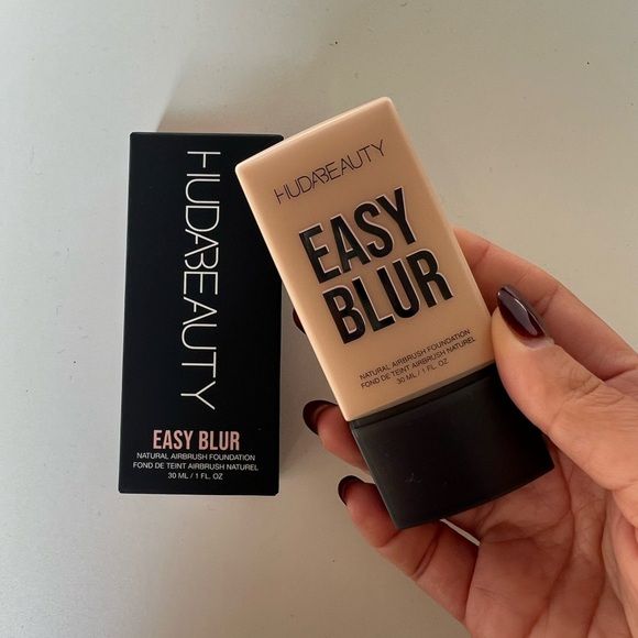 Huda Beauty Easy Blur Foundation – Angel Food 110N, 30ml | Flawless Matte Finish & Lightweight Coverage