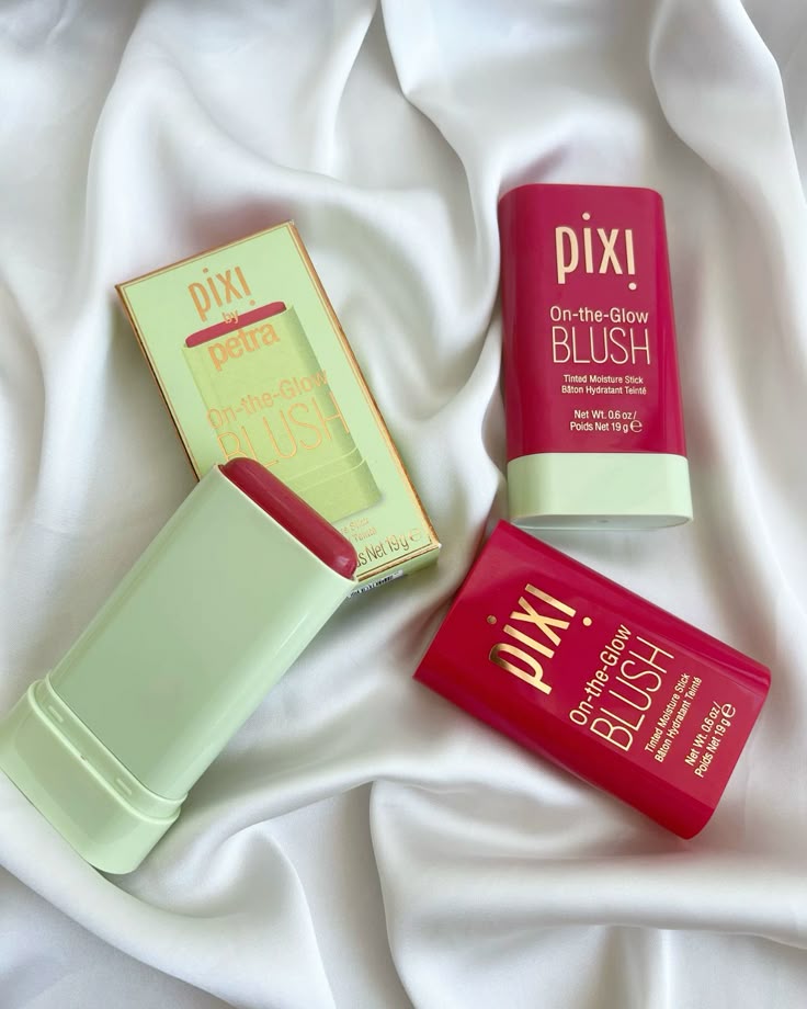 Pixie Glow Blush Dupe | Moisture Tint Stick for Cheeks – Long-Wearing Cool Shade