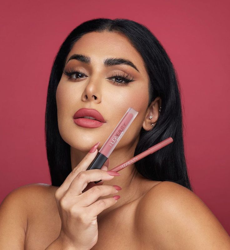 Huda Beauty Lip Matte Lipstick – Gossip Girl | Long-Lasting, Lightweight & Highly Pigmented Matte Finish