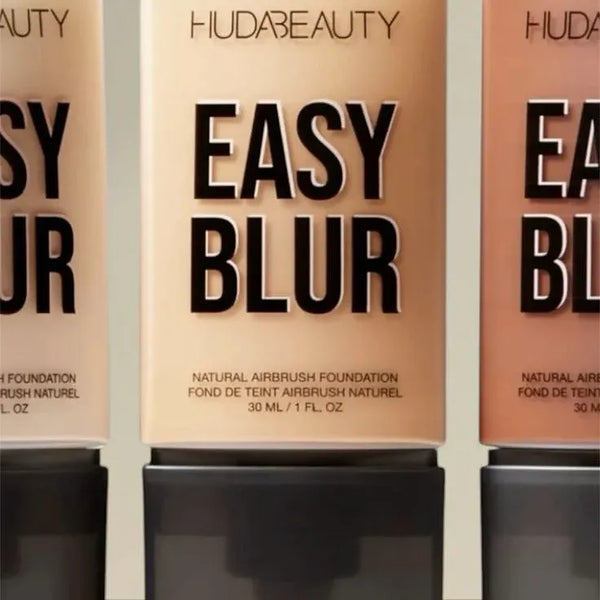 Huda Beauty Easy Blur Foundation – Angel Food 110N, 30ml | Flawless Matte Finish & Lightweight Coverage