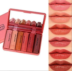 Heng Fang Mini Lipstick 💄 | Moisturizing & Long-Lasting Lip Color 🌟6PCs Set