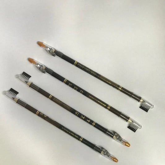 FRS 2-in-1 Eyebrow Pencils | Dual Side Black & Brown | Long-Lasting Smooth Finish
